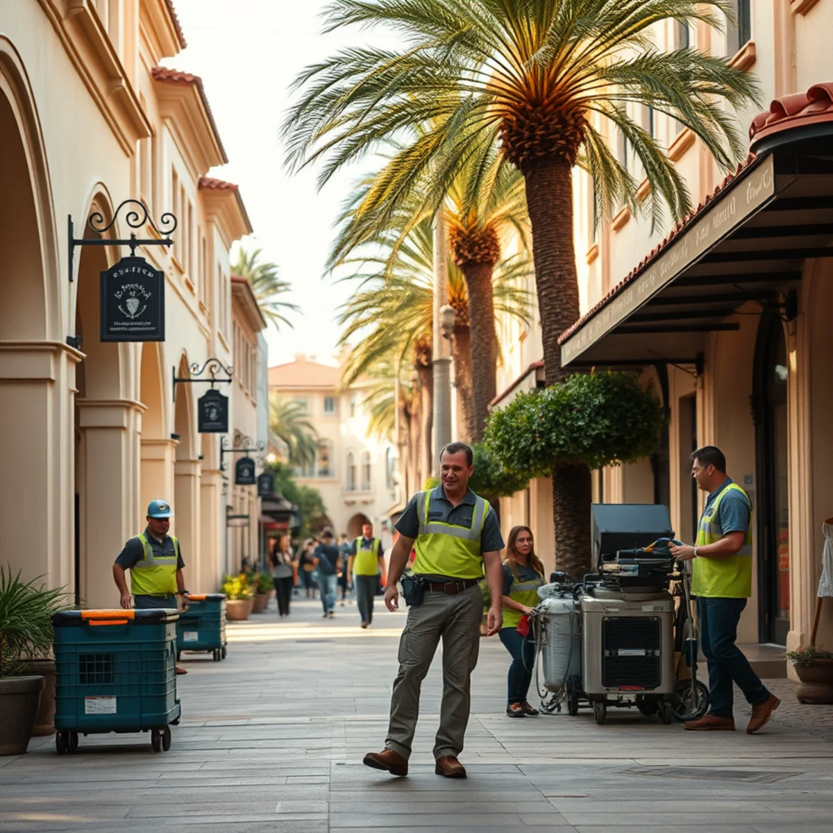 Water damage restoration in a Downtown Santa Barbara home, Downtown Santa Barbara