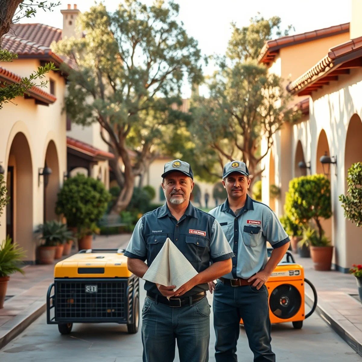 Water damage restoration in a San Roque home, San Roque, Santa Barbara