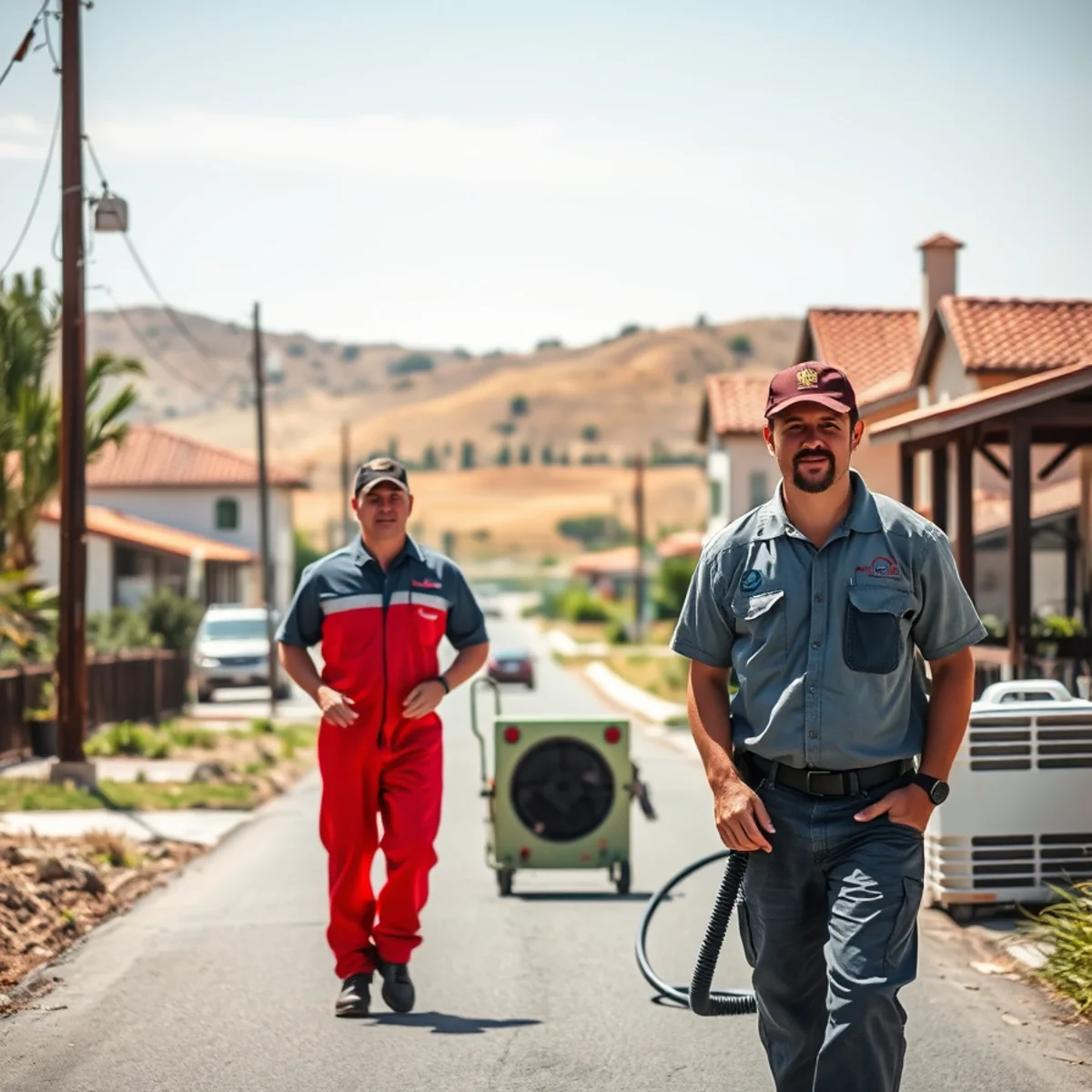 Water damage restoration in a Guadalupe home, Guadalupe, CA