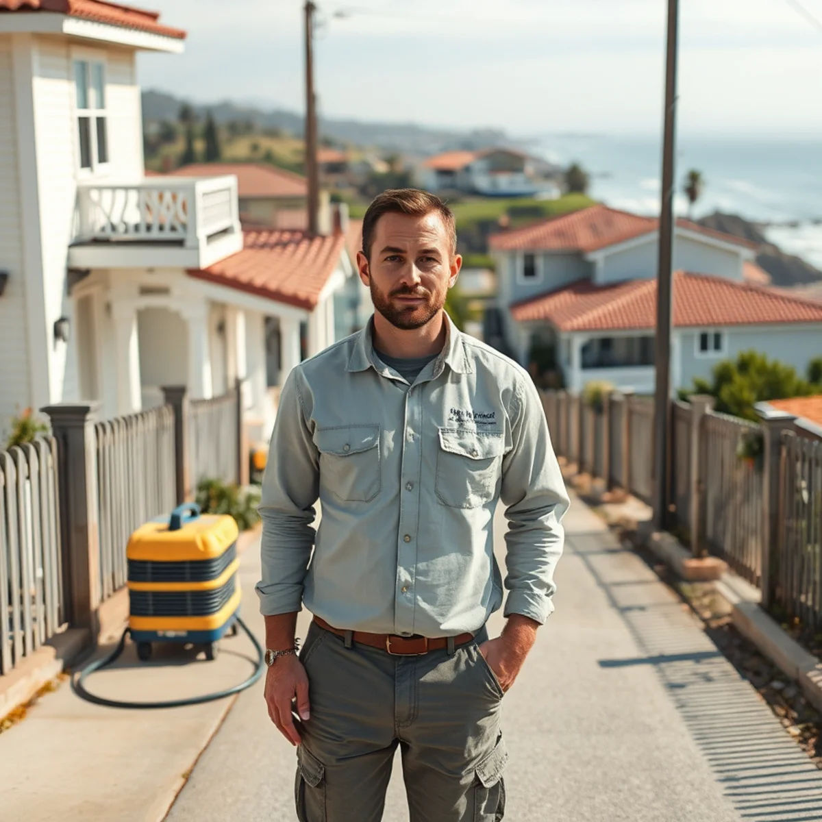 Water damage restoration in a Los Osos home, Los Osos, CA