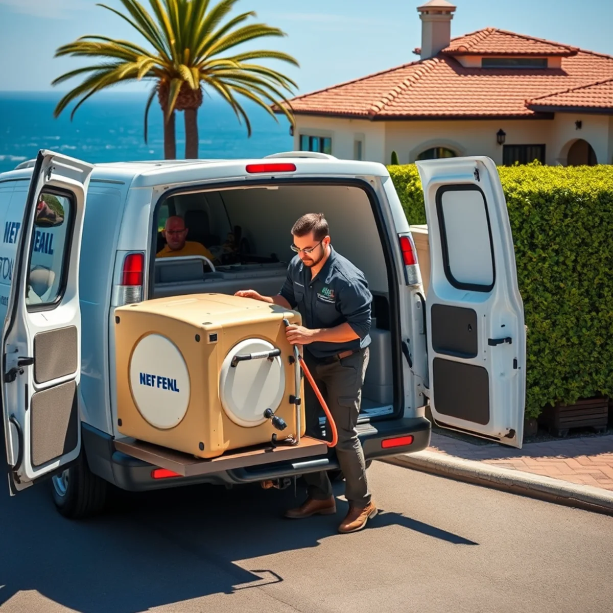Water damage restoration crew responding in Butterfly Beach, Montecito