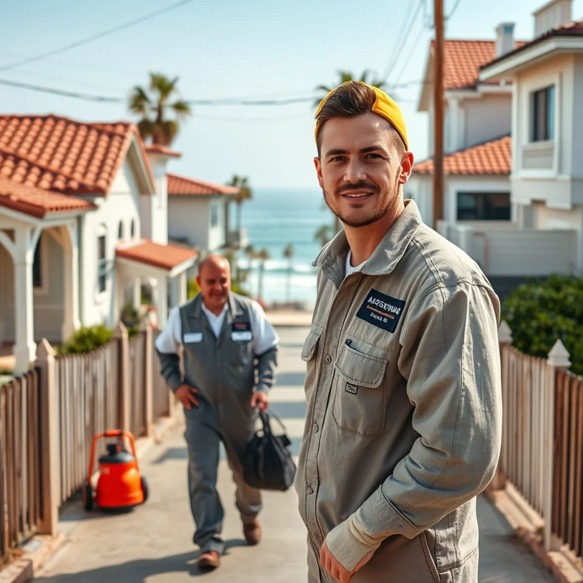 Water damage restoration in a Summerland Beach home, Summerland Beach